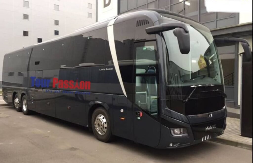 multi destination Europe travel with coach bus rental