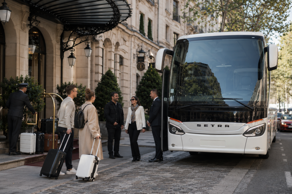 Best private transfer in Italy with luxury chauffeur service