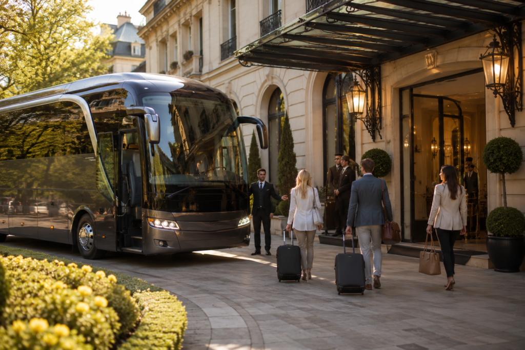 Event Transportation Italy for corporate events and group travel