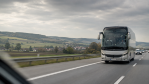 Coach Paris to Italy for a European group tour